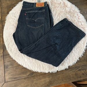 Levi's Women's Dark Blue Straight Leg Jeans